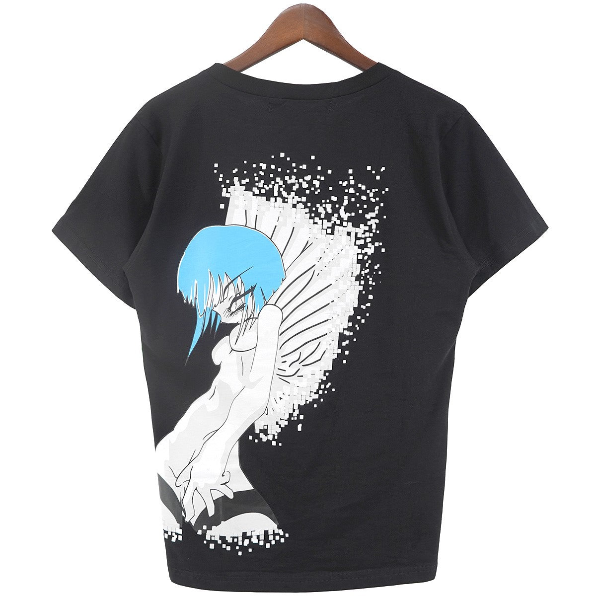 99SS ESSENTIAL GRAPHIC LINE TEE (TINK) オリゾンティ期 アーカイブティンク 妖精 ピクセルアート アニメ調 グラフィック メッセージ プリント 半袖 Tシャツ