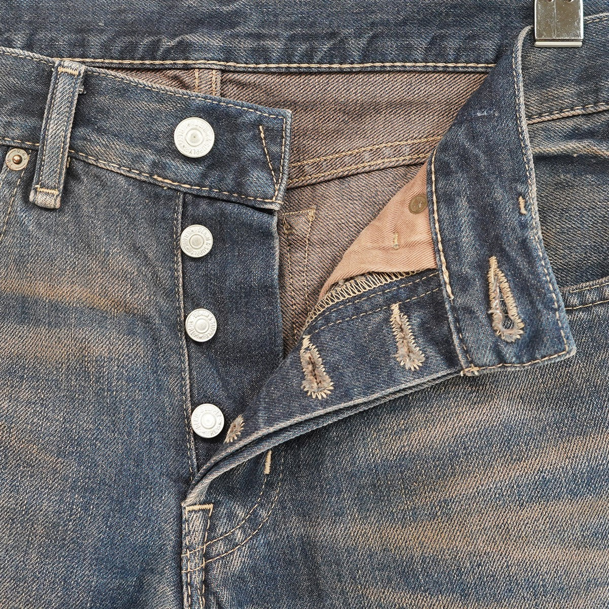 DENIM ＆ SUPPLY RALPH LAUREN Slim Tacoma Distressed Slim Repair ＆ Paint Denimリペア ダメージ 加工 スリム デニム パンツ ジーンズ 古着・中古-8枚目のアイテム画像