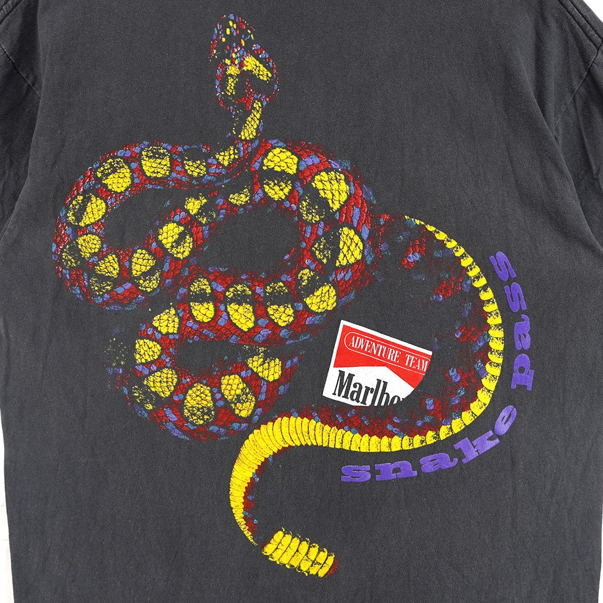 E*6様 Marlboro Snake Pass マルボロ　スネークパス サイズ Marlboro(マルボロ) 復刻 Marlboro ADVENT TEAM Snake Pass プリント
