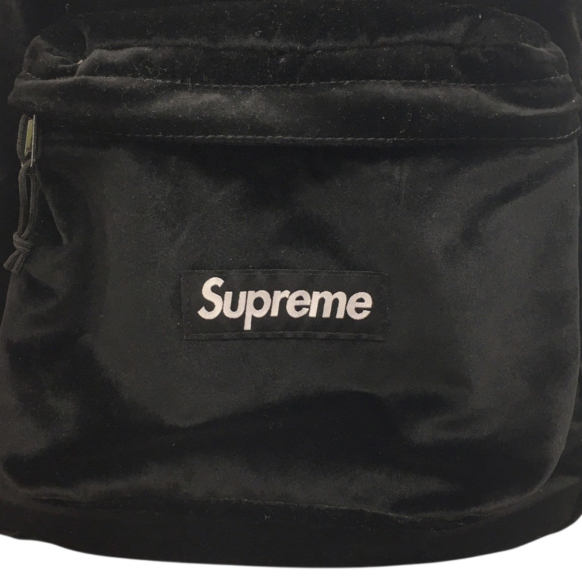 25AW Velvet Backpackベルベット ボックスロゴ バックパック リュック