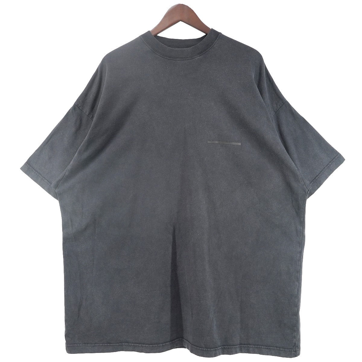 BALENCIAGA 22SS STRIKE 1917 OVERSIZED T-SHIRT ヴィンテージ Vintage フェード加工テープ ロゴ グラフィック オーバーサイズ 半袖 Tシャツ 古着・中古-3枚目のアイテム画像