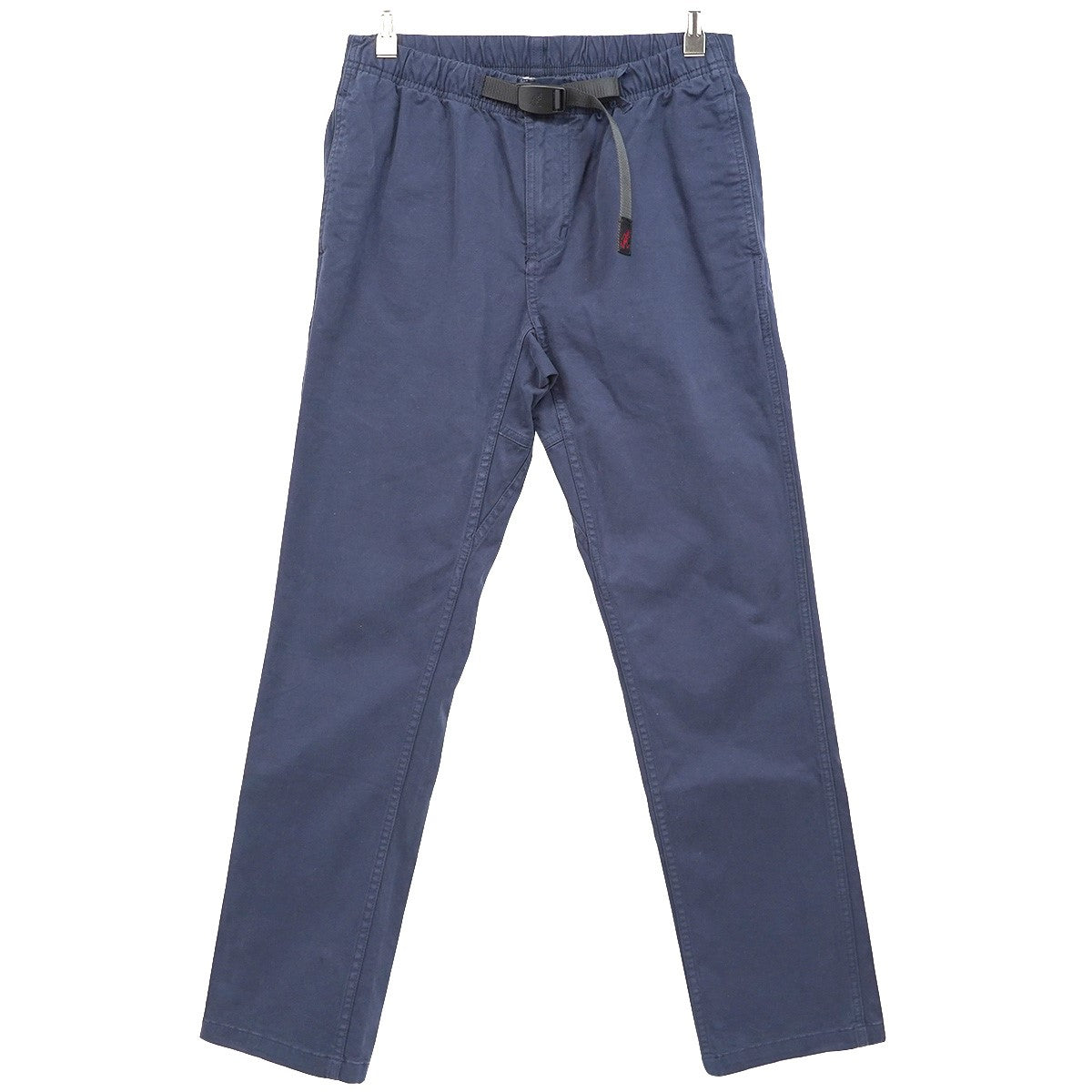 22SS NN-PANT CROPPED オーガニックコットン ストレッチ クロップド丈ガゼットクロッチ ウェビングベルト テーパード  チノ クライミング パンツ