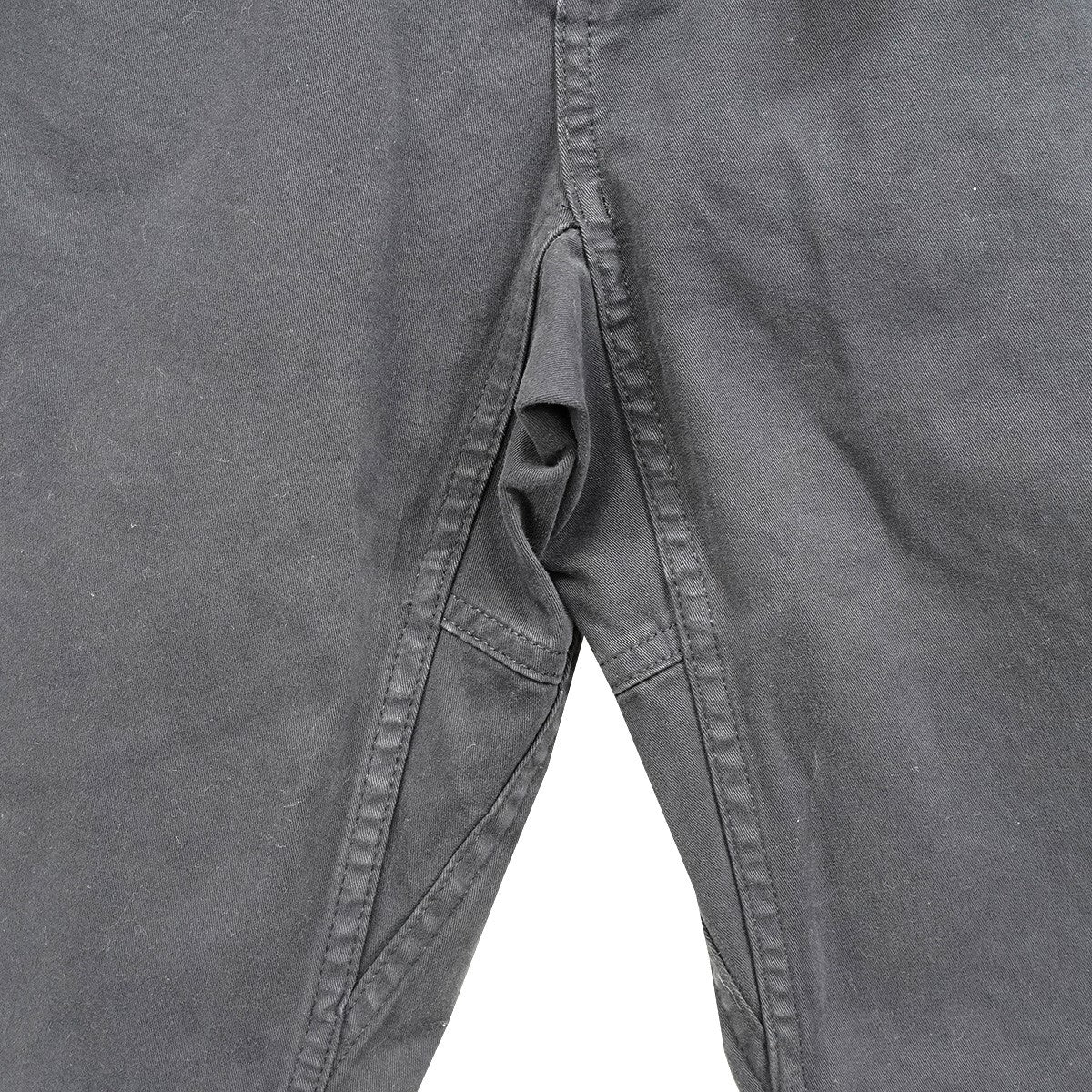 22SS NN-PANT CROPPED オーガニックコットン ストレッチ クロップド丈ガゼットクロッチ ウェビングベルト テーパード  チノ クライミング パンツ