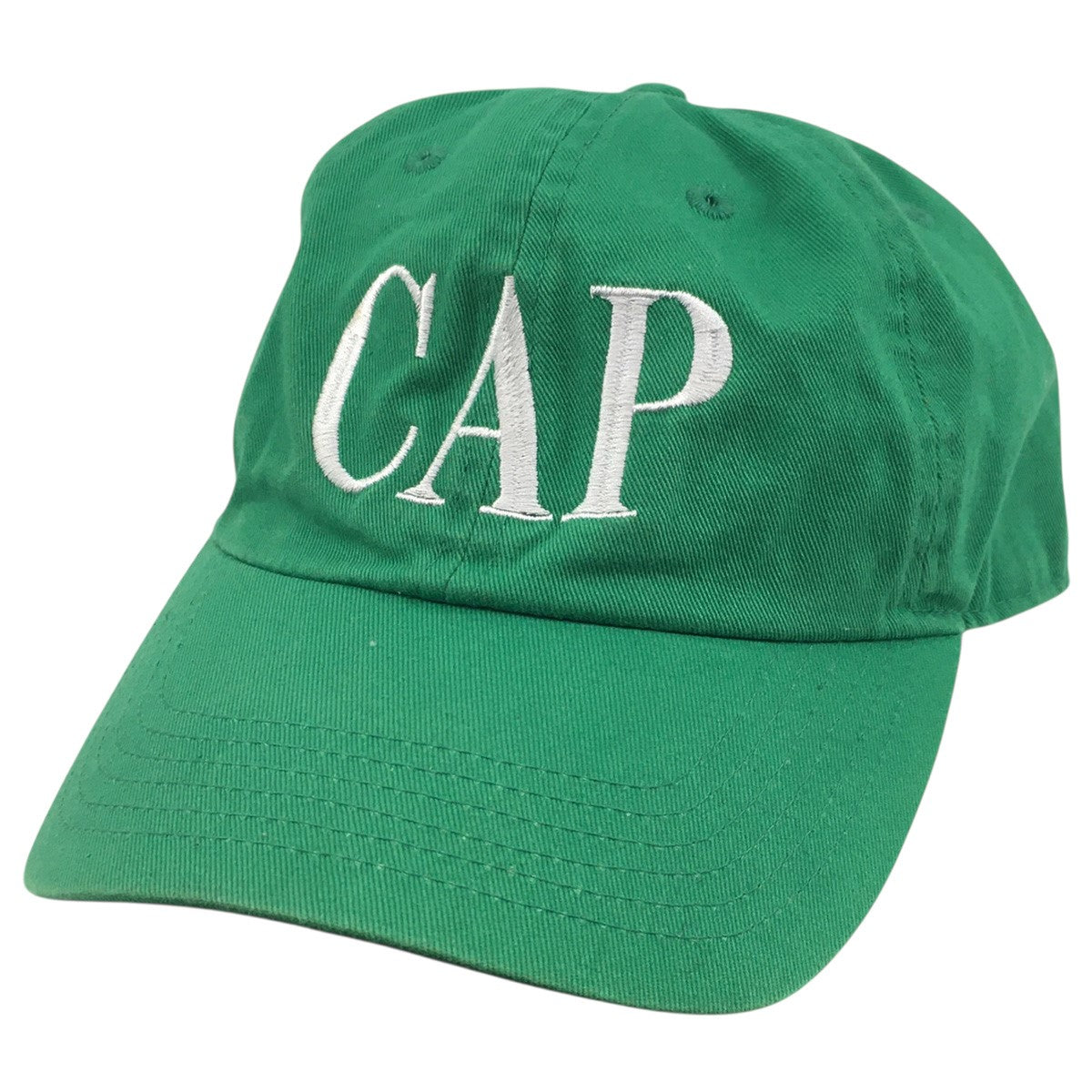CAP CAP GREEN ロゴ キャップ 帽子