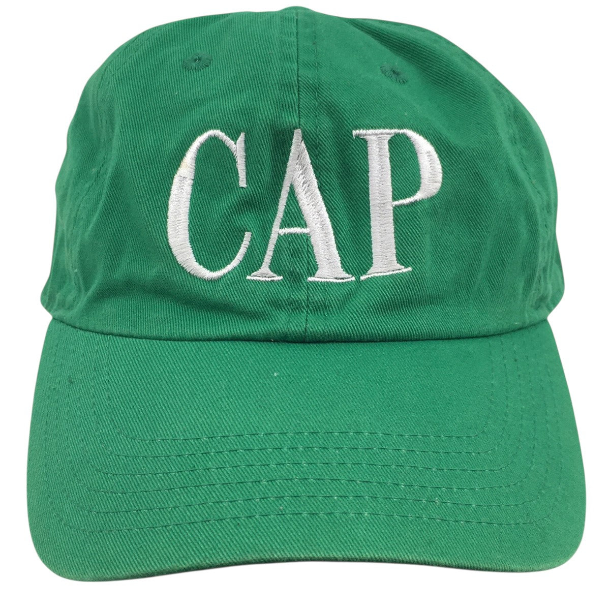 CAP CAP GREEN ロゴ キャップ 帽子