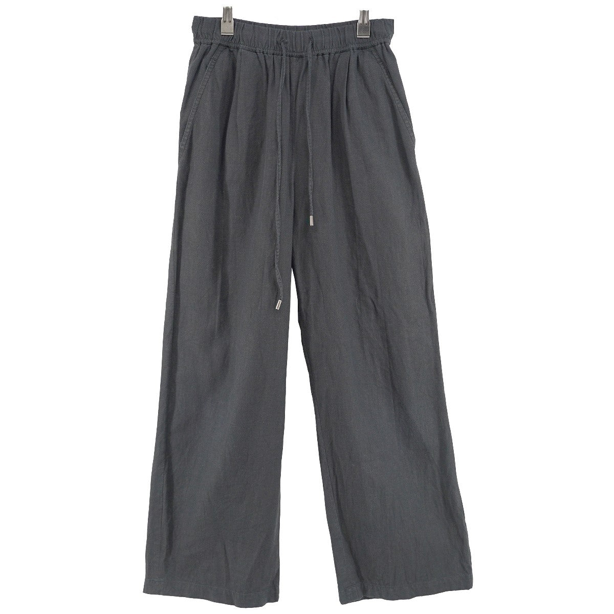 25SS BREEZE LINEN ブリーズリネン ワイド パンツレーヨン混 フロントタック イージー パンツ
