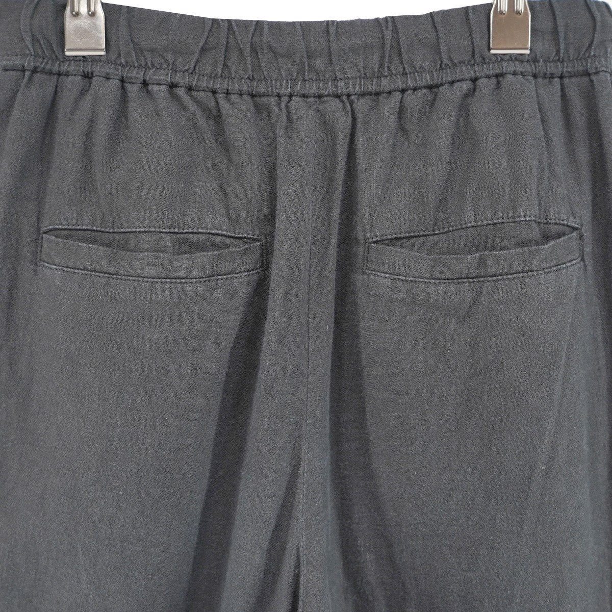 25SS BREEZE LINEN ブリーズリネン ワイド パンツレーヨン混 フロントタック イージー パンツ