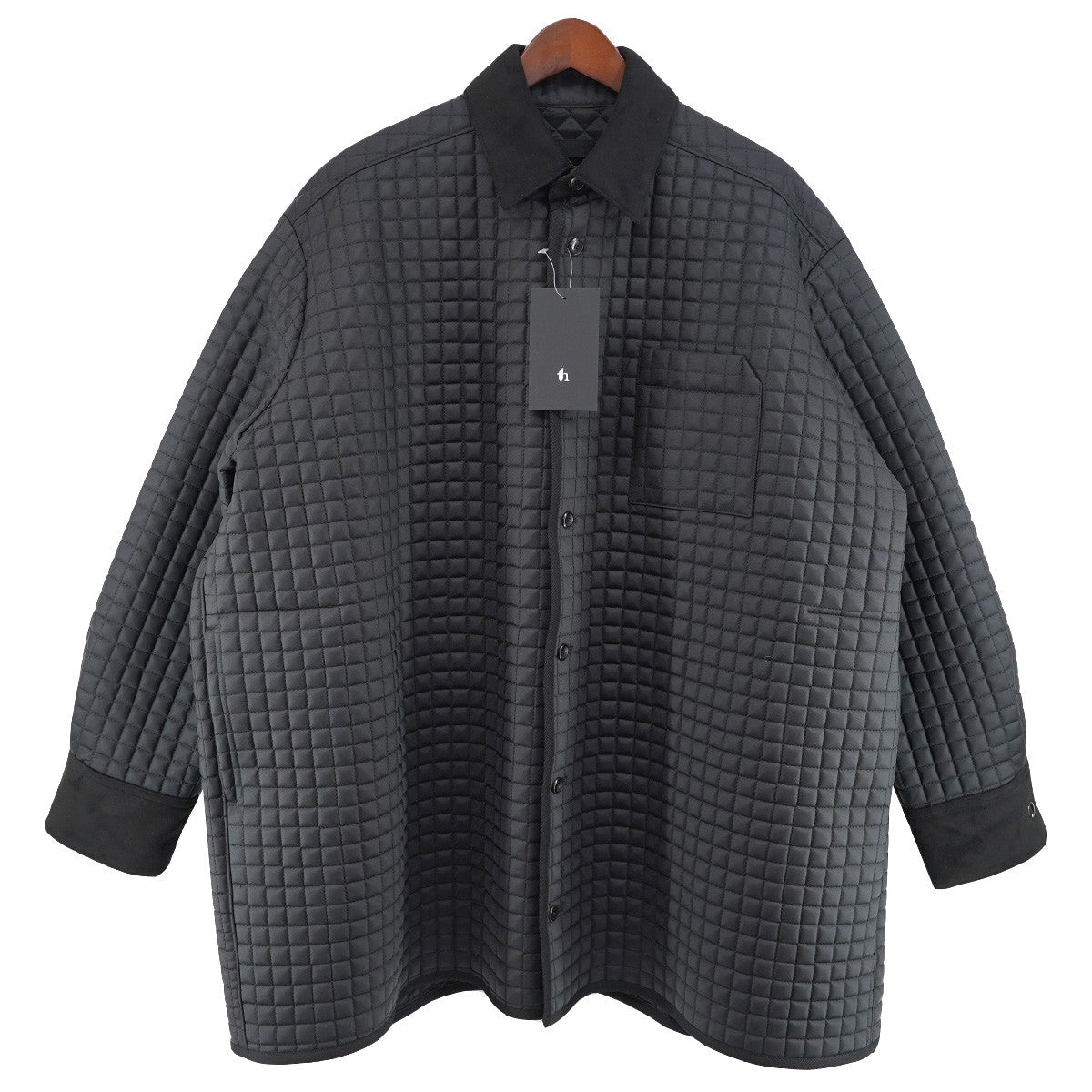 22AW Oversized Quilt Shirtオーバーサイズ キルティングシャツ シャツジャケット