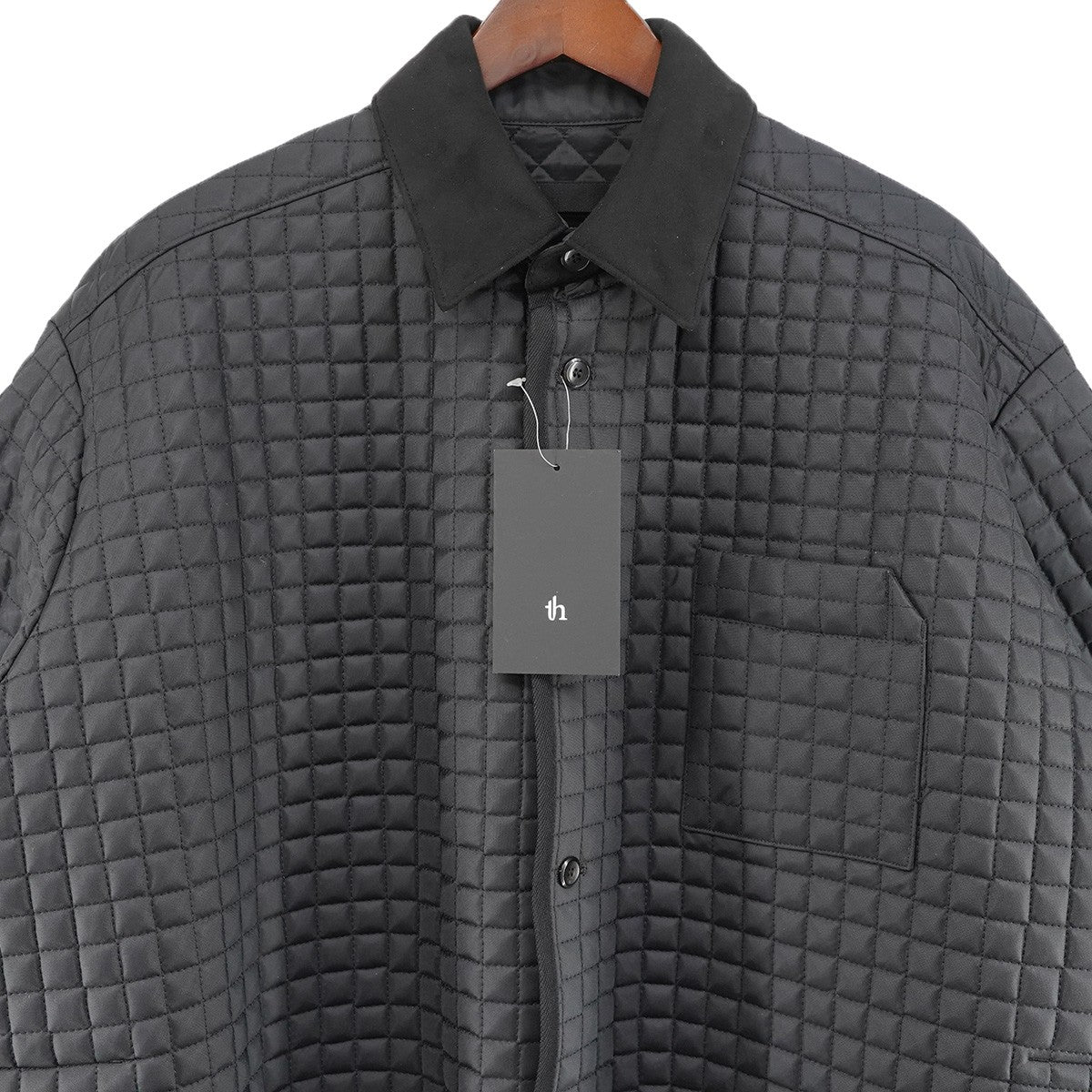 22AW Oversized Quilt Shirtオーバーサイズ キルティングシャツ シャツジャケット