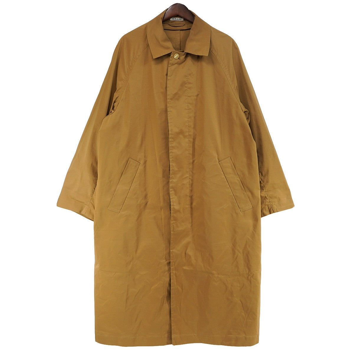21AW 別注 EXCLUSIVE STRETCH POLYESTER LONG LINER COAT取り外し可能 カシミヤ昆 ライナー付き ポリエステル ロングコート