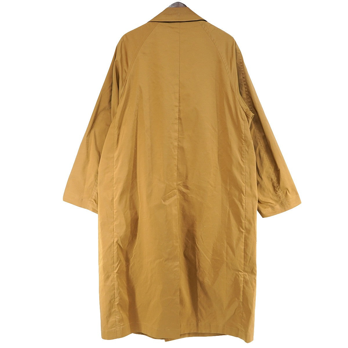 21AW 別注 EXCLUSIVE STRETCH POLYESTER LONG LINER COAT取り外し可能 カシミヤ昆 ライナー付き ポリエステル ロングコート