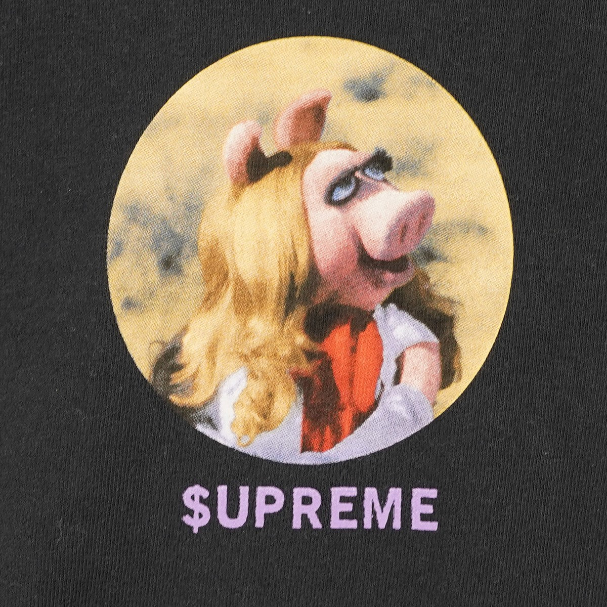 24SS Miss Piggy Teeマペット ミス ピギー ロゴ Tシャツ