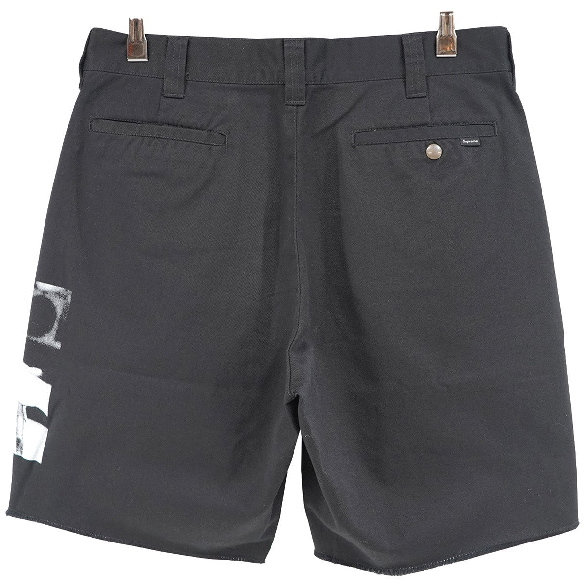 21SS Iggy Pop Work Shortイギー・ポップ フォト グラフィック カットオフ ロゴ ピスタグ ハーフ ワーク パンツ ショーツ