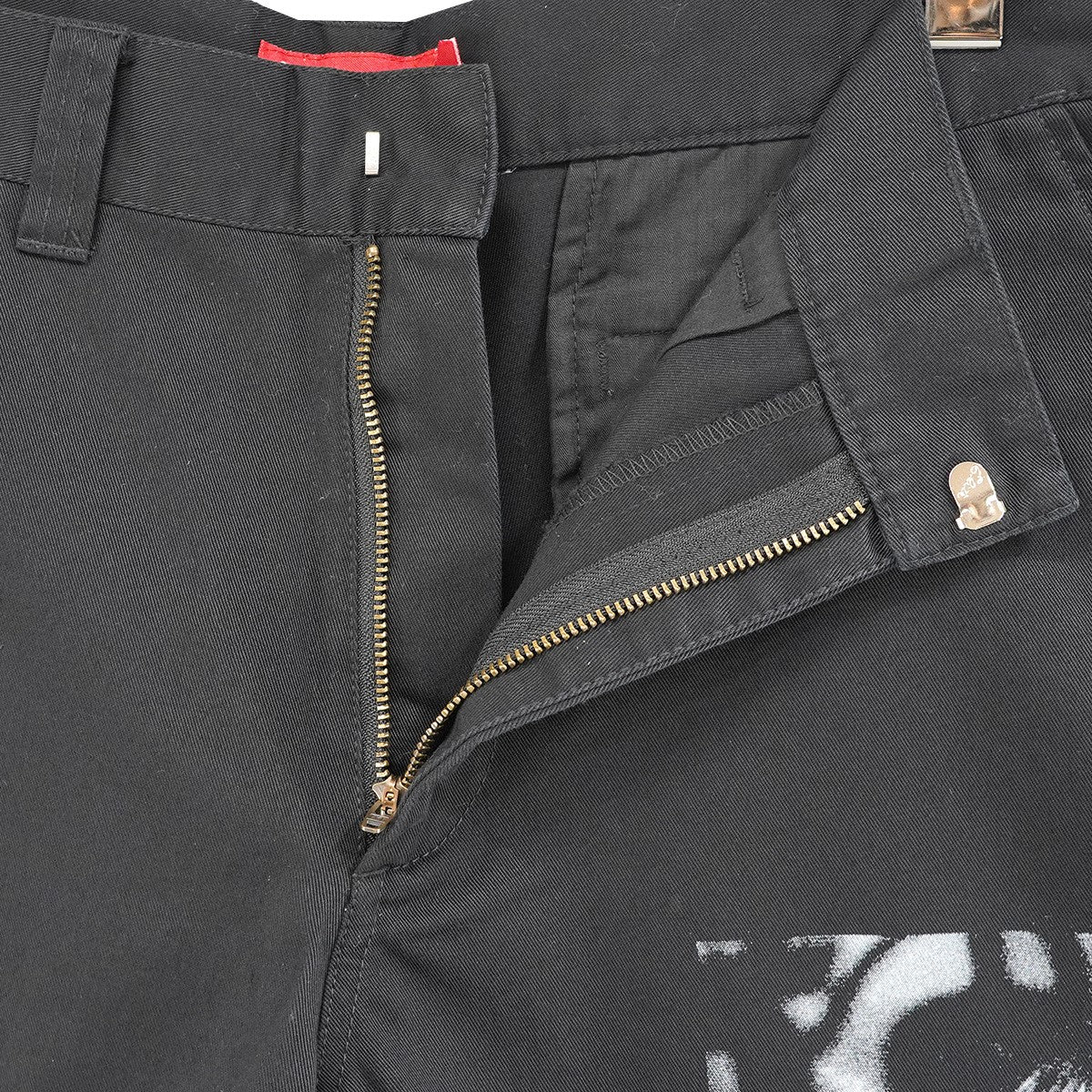 21SS Iggy Pop Work Shortイギー・ポップ フォト グラフィック カットオフ ロゴ ピスタグ ハーフ ワーク パンツ ショーツ