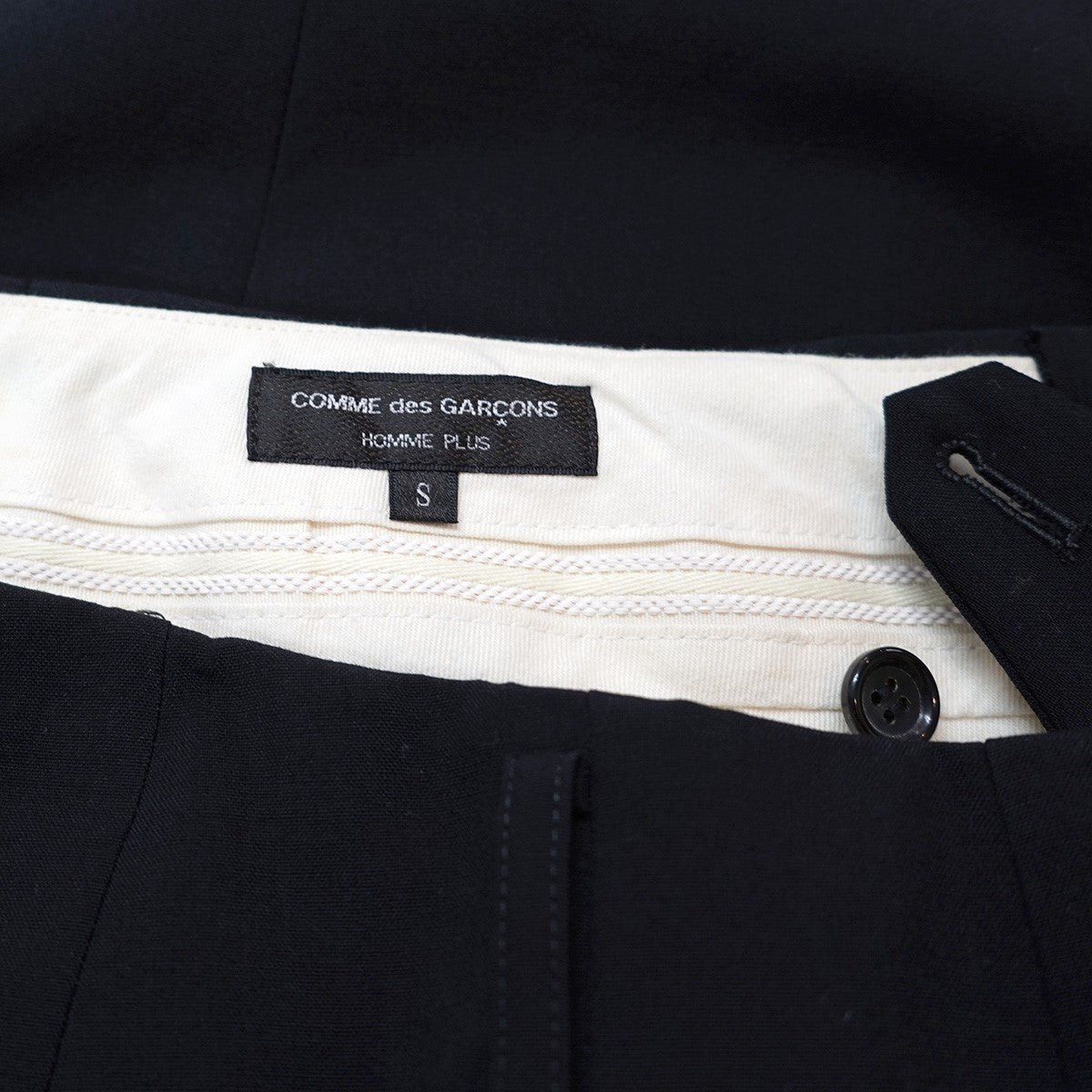 18aw コムデギャルソンオムプリュス ウール タック スラックス パンツ COMME des GARCONS HOMME PLUS(コムデギャルソンオムプリュス) 18AW