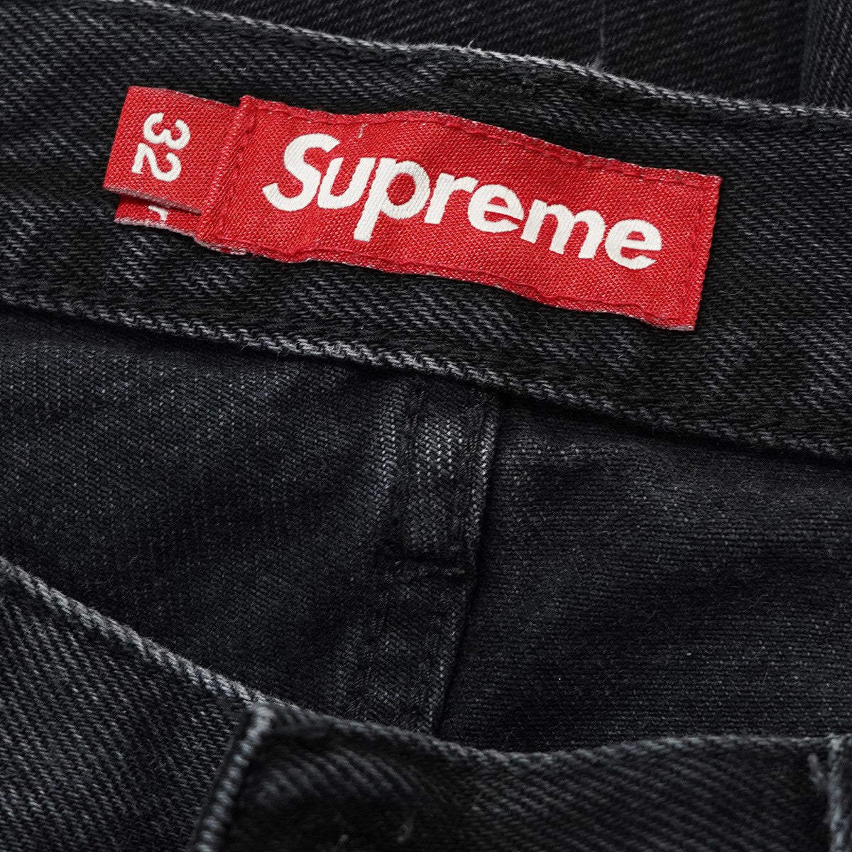 25SS Regular Jeanバック スター パッチ ロゴ ウォッシュド加工 レギュラー ジーンズ デニムパンツ