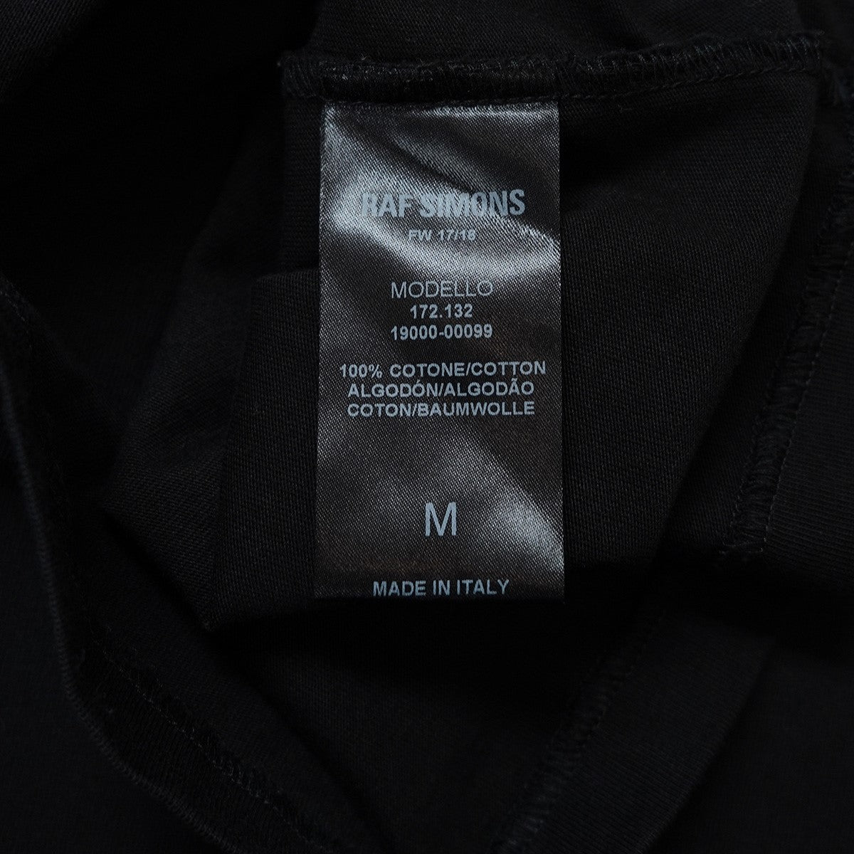 17AW TOUR T-SHIRTS AMERICAアメリカ オフィス住所 WEST 39 N．Y．C 10018 ツアーT オマージュ 半袖 Tシャツ