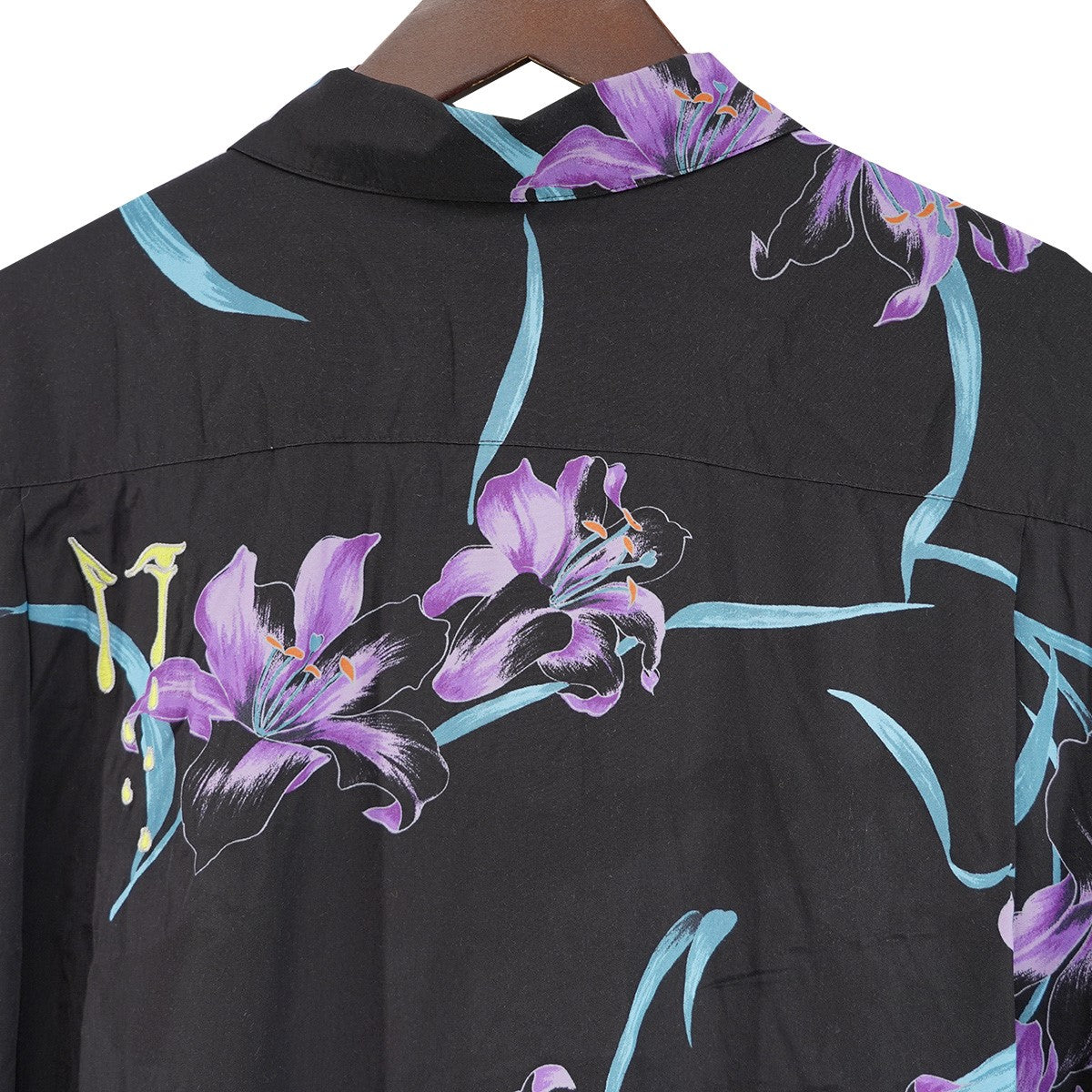 26SS AOI Lilies S／S Shirt葵産業 百合 グラフィティ IT ドリップ 刺繍 半袖 シャツ