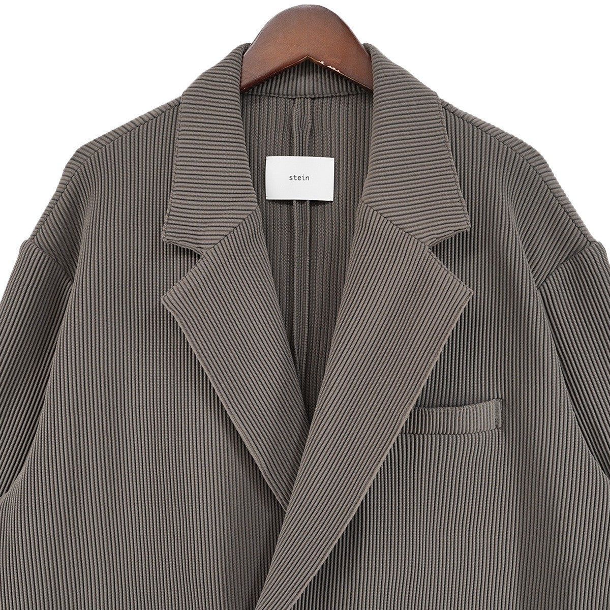 23AW Oversized Gradation Pleats Jacketオーバーサイズ グラデーション プリーツ ジャケット