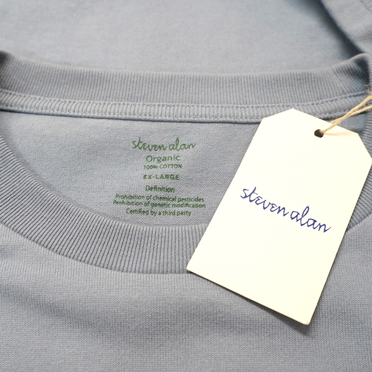ORGANIC SHORT SLEEVE TEE -BOLDオーガニックコットン Tシャツ