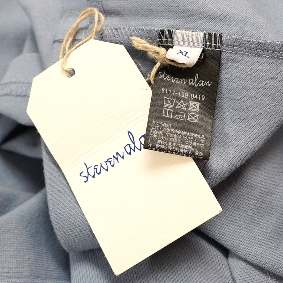 ORGANIC SHORT SLEEVE TEE -BOLDオーガニックコットン Tシャツ