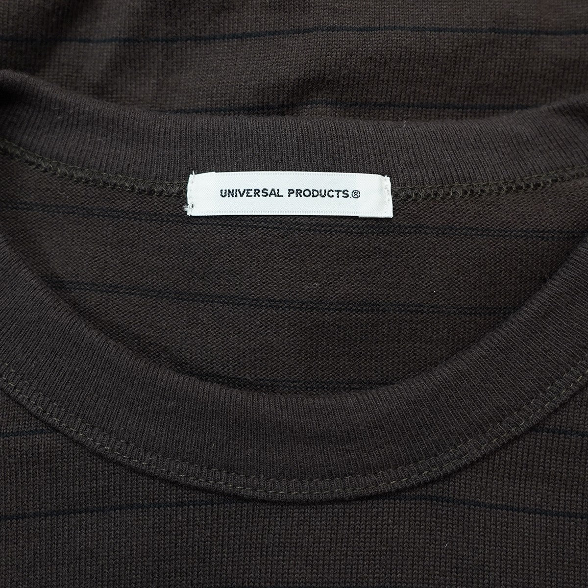 22AW BORDER L／S T-SHIRT甘撚りコットン ピンボーダー 長袖 ロングスリーブ ロンT