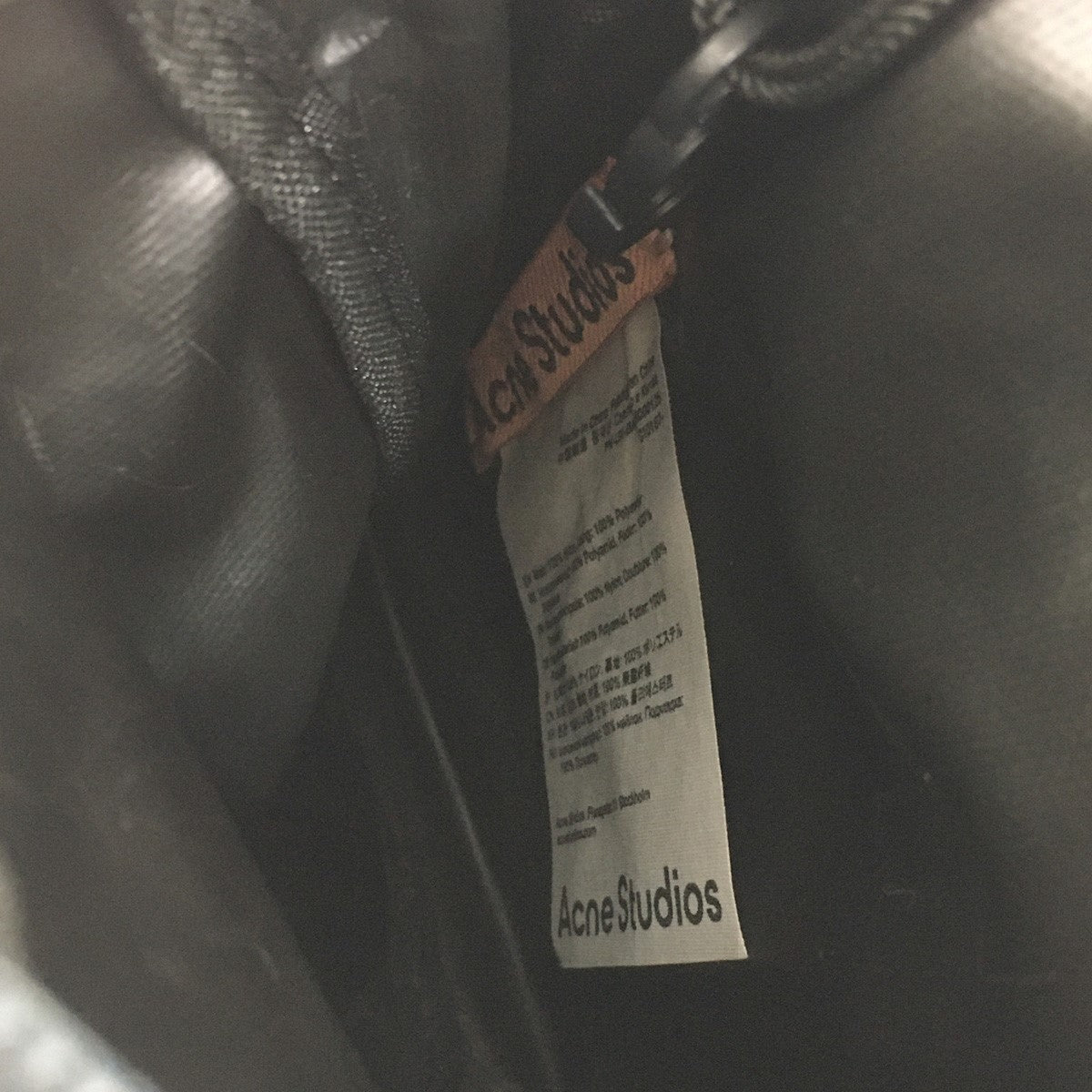 ACNE STUDIOS Adyen リップストップ ショルダーバッグ ポシェット 古着・中古-7枚目のアイテム画像