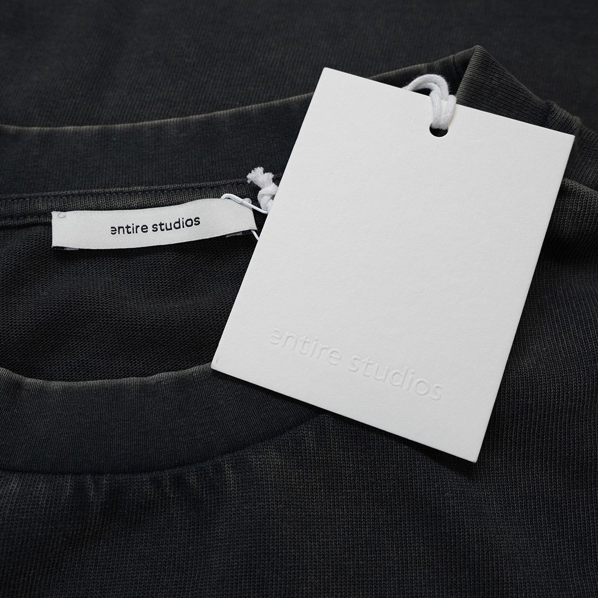 25AW HEAVY BOXY TEE ウォッシュ Vintage ヴィンテージ加工ヘビーウェイトコットン ネックリブ ドロップショルダー ボックスシルエット Tシャツ