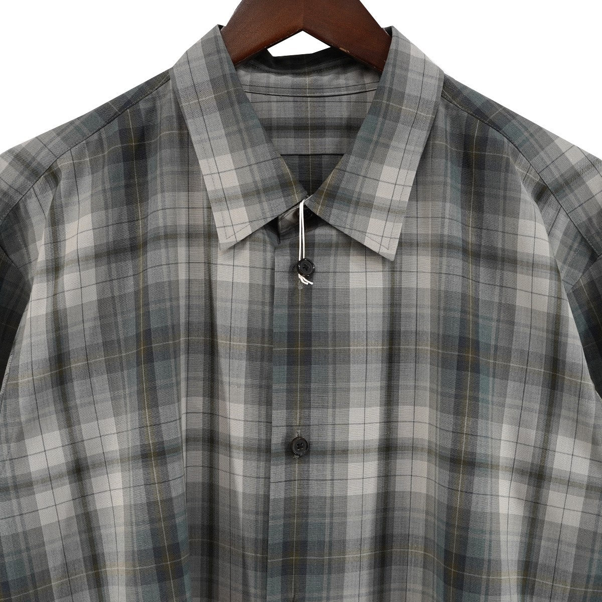 REGULAR COLLAR SHIRTレギュラーカラー チェック シャツ