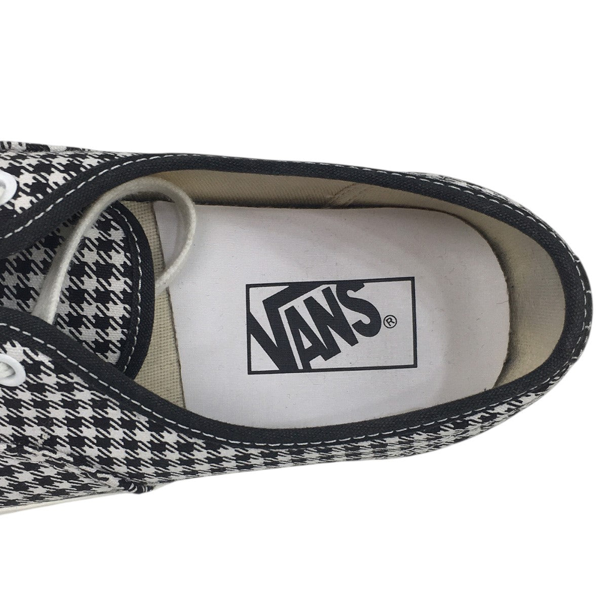 VANS Authentic 44DX OG Houndstoothオーセンティック ハウンドトゥース 千鳥 スニーカー シューズ 靴 古着・中古-8枚目のアイテム画像