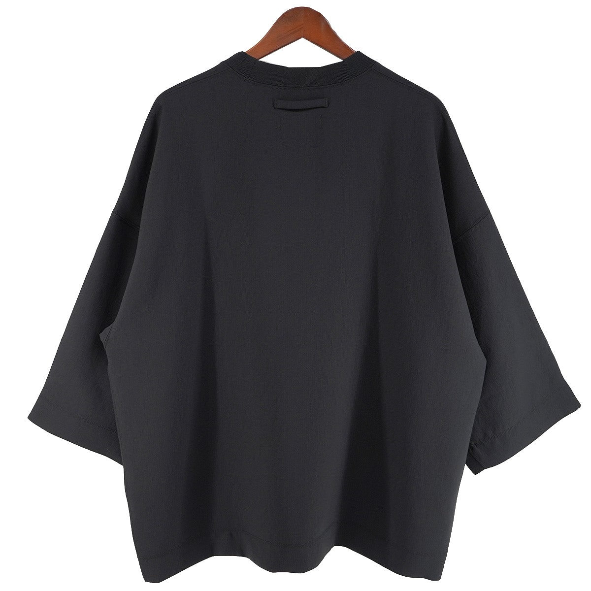 25AW DAISUKE OBANA 落肩3／4袖 クルーネックTシャツ ／  I D／SL TEE ／ SMOOTH TEE小松マテーレ フクレ二重織り生地