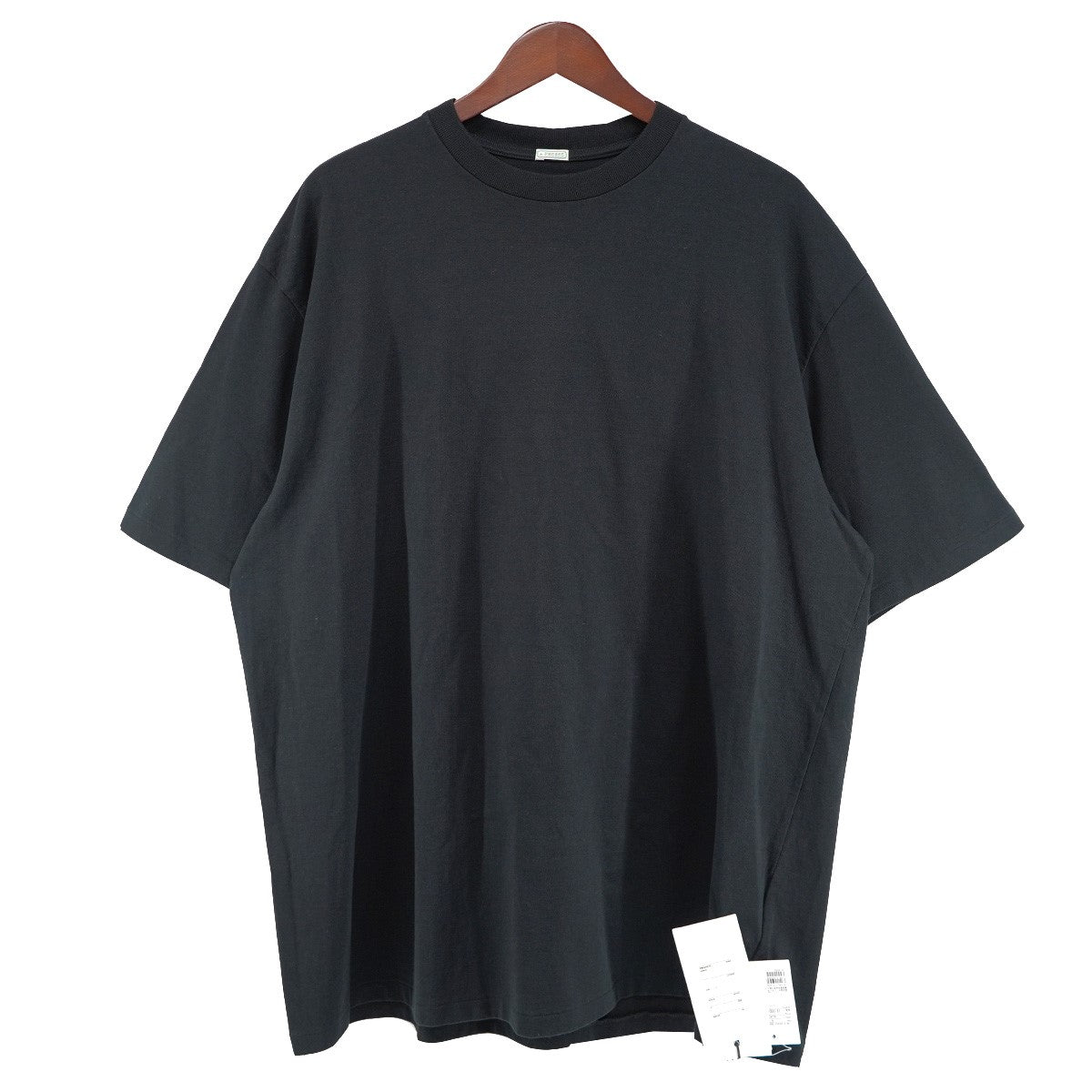 26SS Heavy Weight T-shirtスビンコットン ブラインドステッチ クルーネック Tシャツ