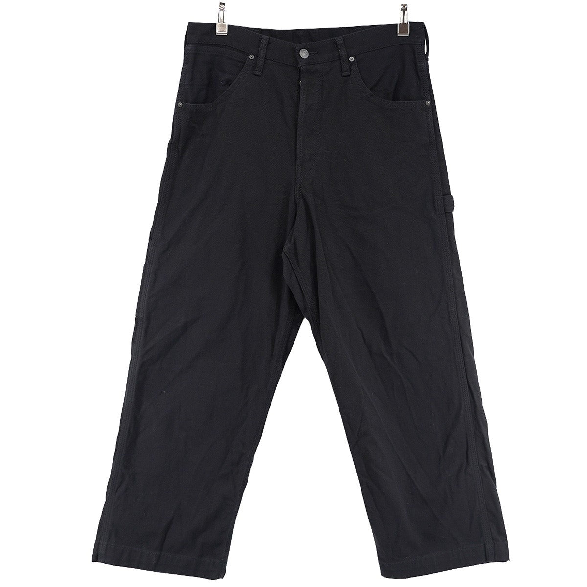 25SS Stretch Cotton Duck Carpenter Pants／ ストレッチコットンダックカーペンターパンツ ポリウレタン混 トリプルステッチ レザータブ