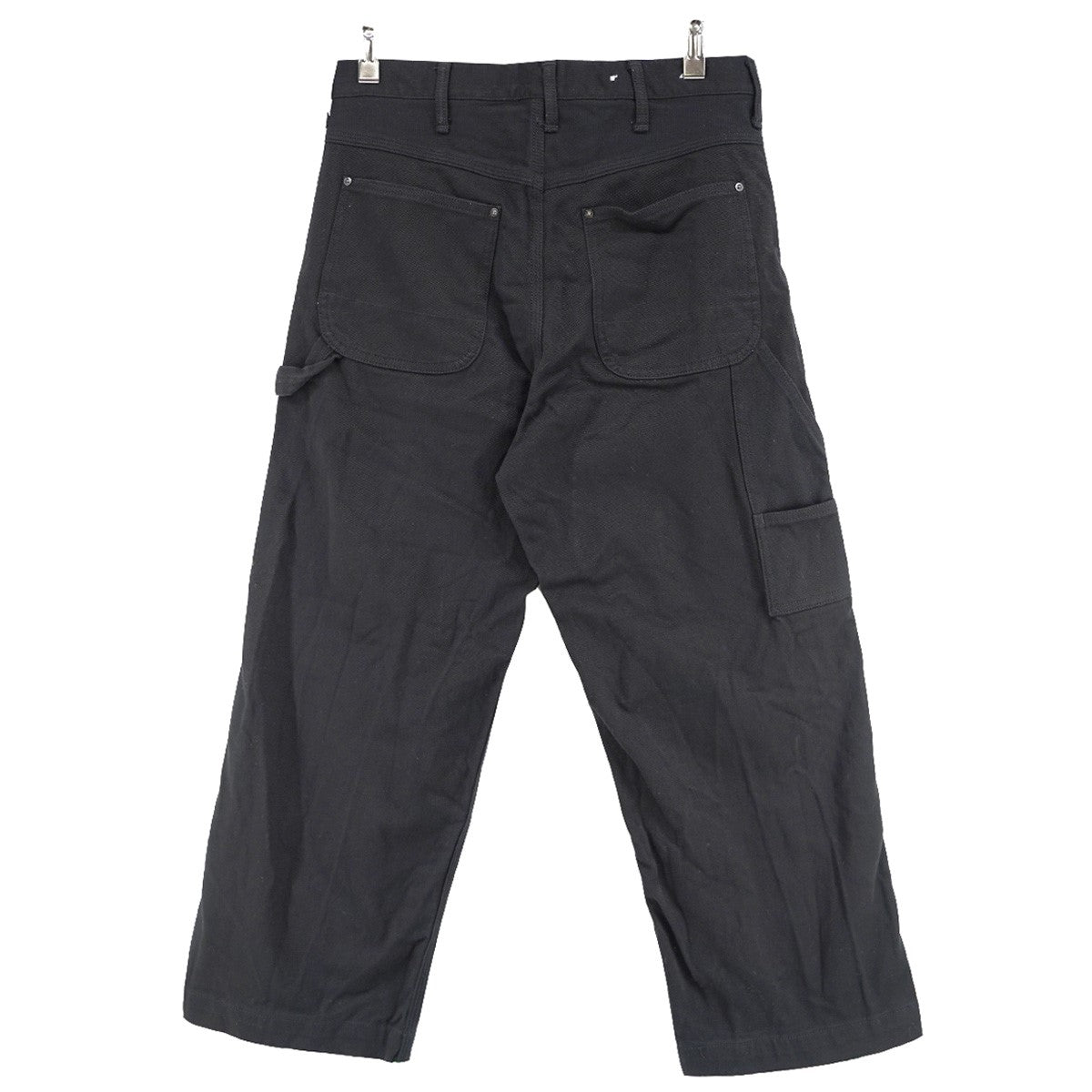 25SS Stretch Cotton Duck Carpenter Pants／ ストレッチコットンダックカーペンターパンツ ポリウレタン混 トリプルステッチ レザータブ