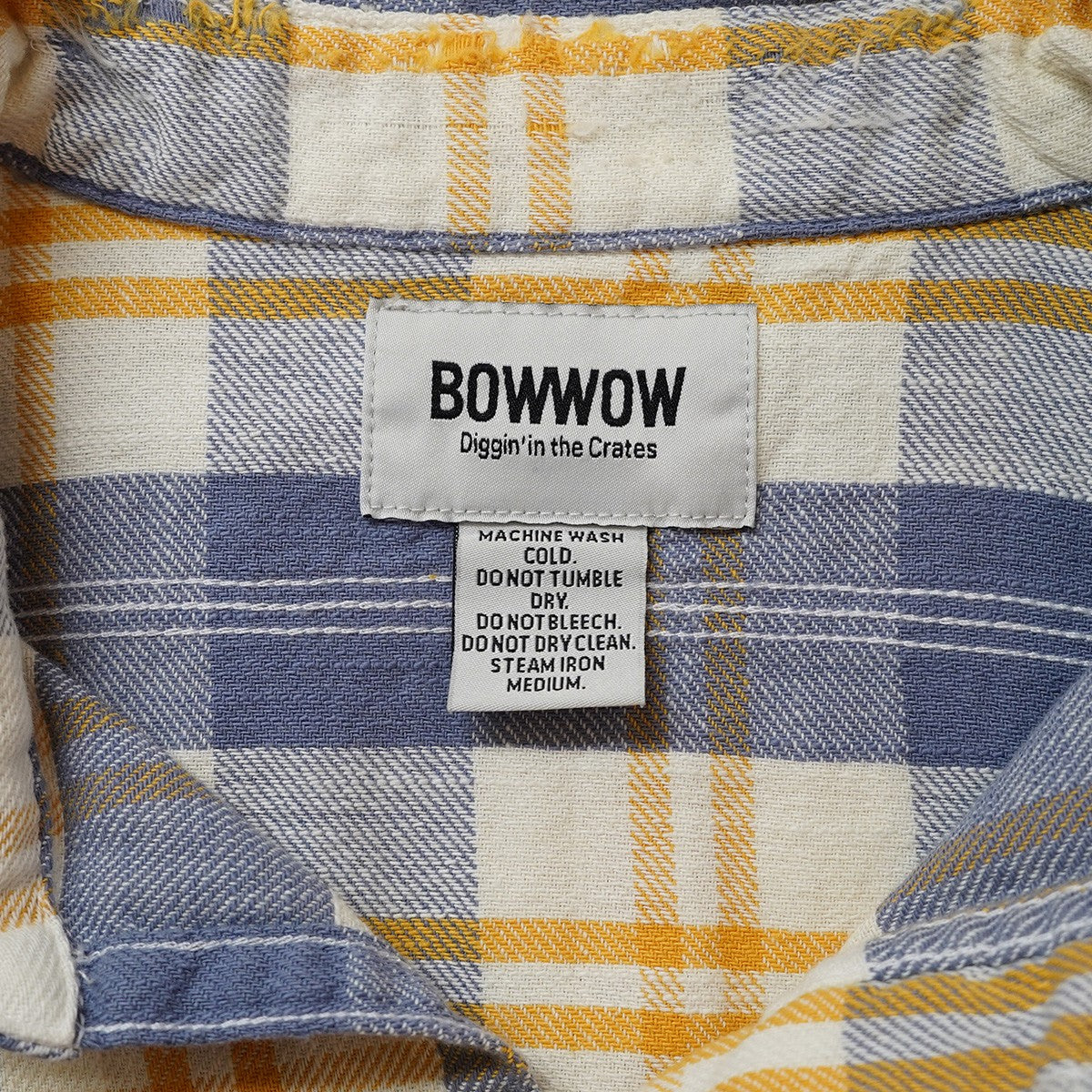 UNIQUE POCKET CHECKED FLANNEL SHIRT AGEDユニーク エイジド ダメージ加工 チェック フランネル シャツ