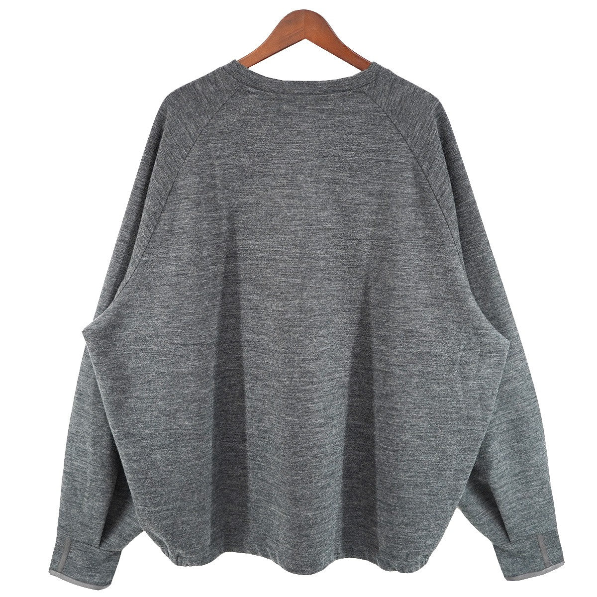 23AW A-LINE RAGLAN LONG SLEEVE T-SHIRTラグラン 薄手 ウールポリ スウェット プルオーバー