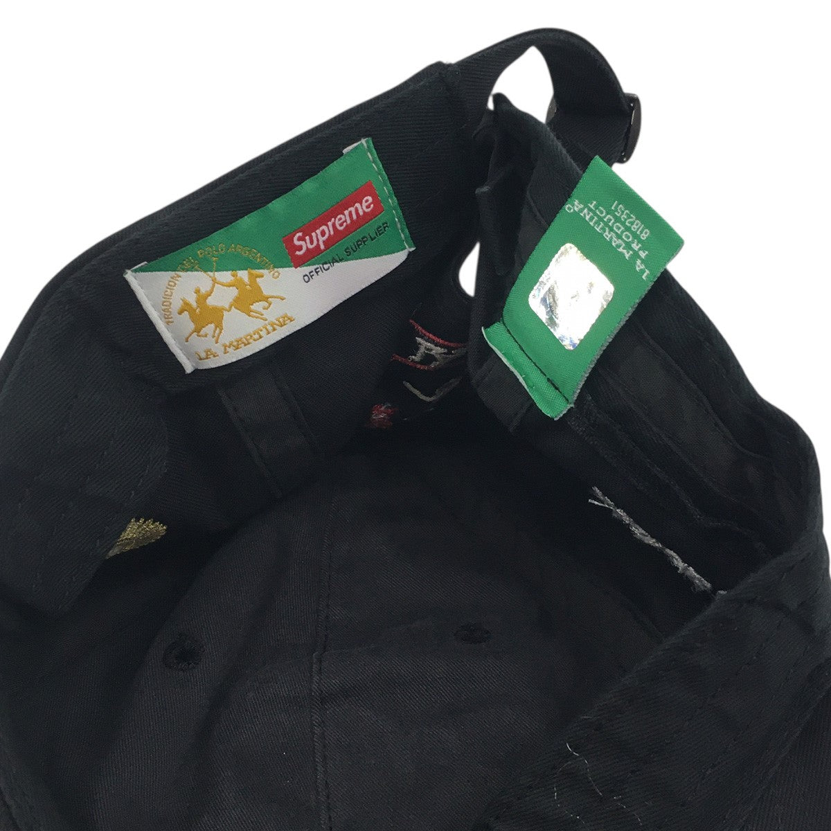 Supreme 26SS La Martina 6-Panelラマルティーナ 6パネル ロゴ キャップ 帽子 古着・中古-8枚目のアイテム画像