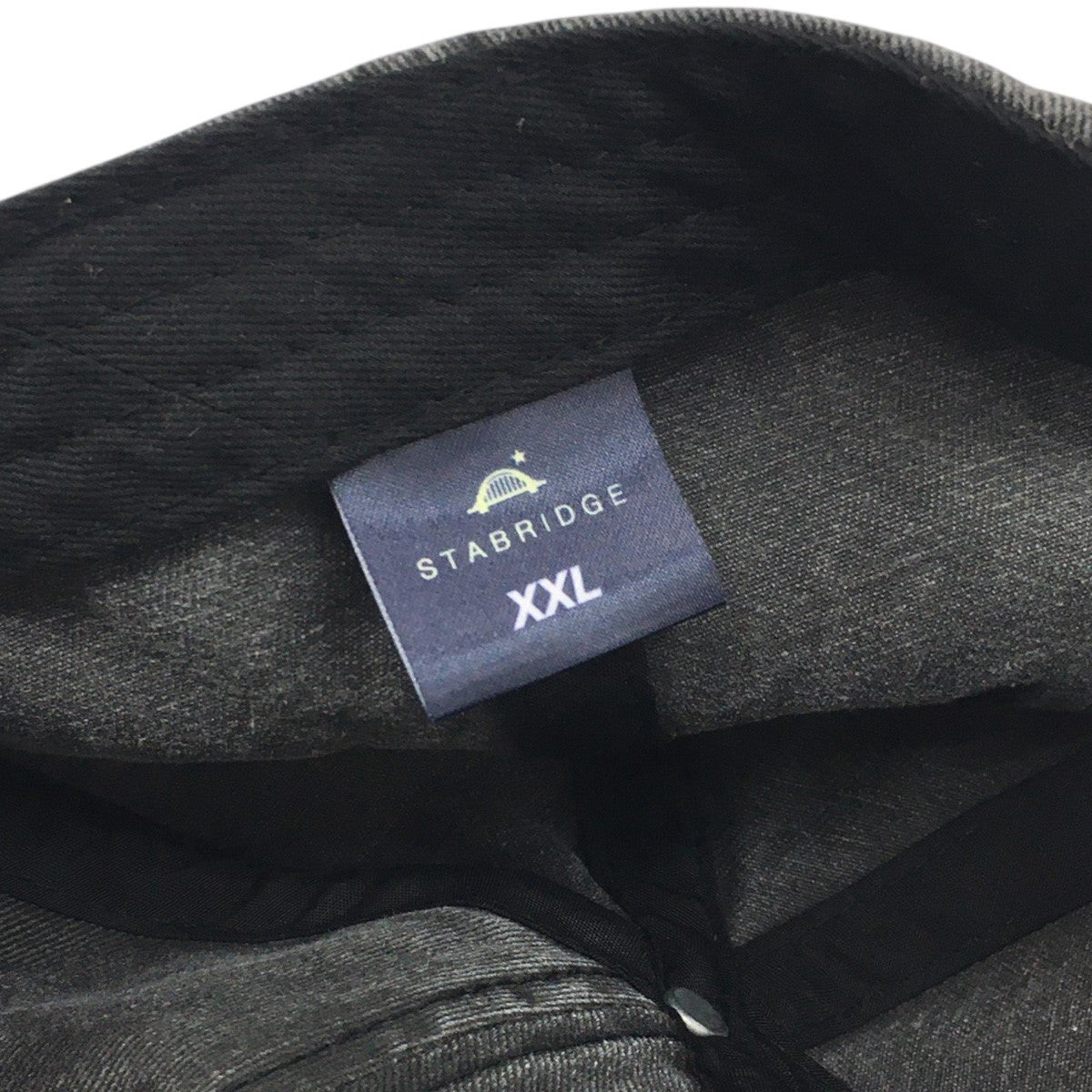 STABRIDGE REMOVABLE PATCH CAP (WASHED BLACK)ウォッシュ加工 パッチ キャップ 帽子