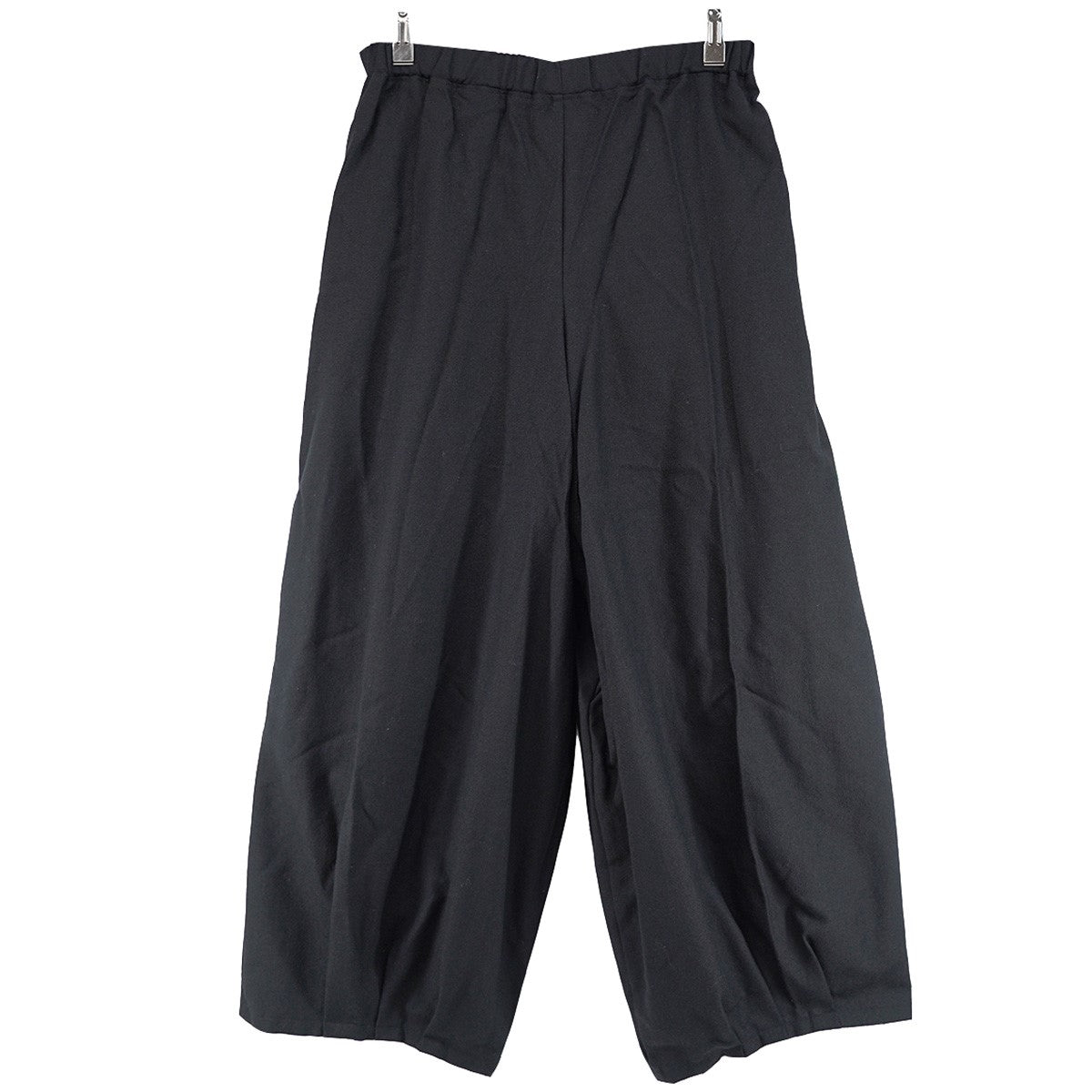 renge pantsウール 裾タック ドレープ バルーンシルエット ワイド イージー パンツ