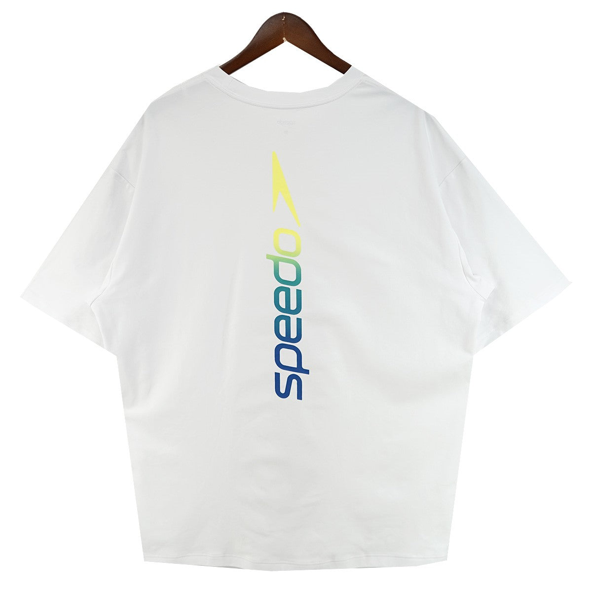 SPEEDO バーティカルラッシュガードティー ロゴ Tシャツ 古着・中古-1枚目のアイテム画像