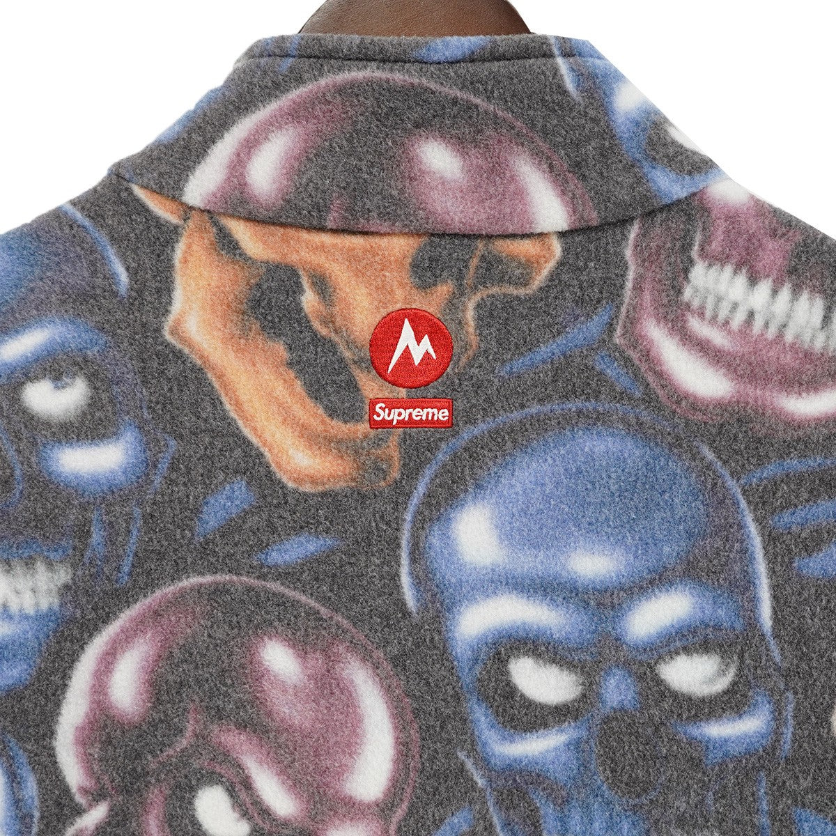 25AW Marmot Fleece Jacket Skull Pileロゴ マーモット フリースジャケット