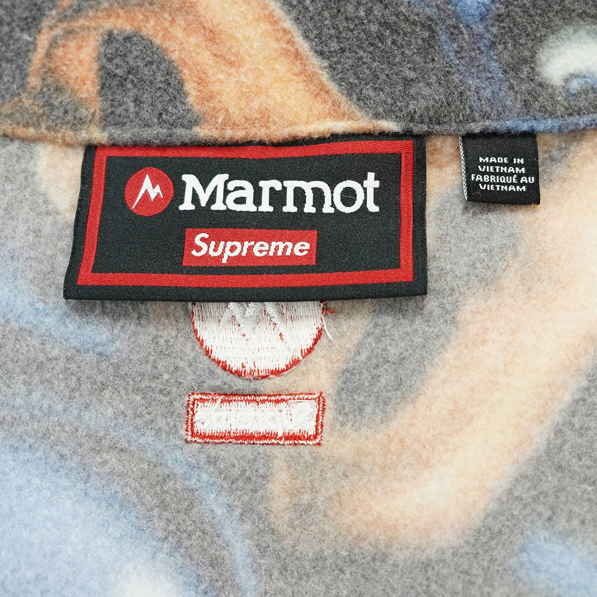 25AW Marmot Fleece Jacket Skull Pileロゴ マーモット フリースジャケット