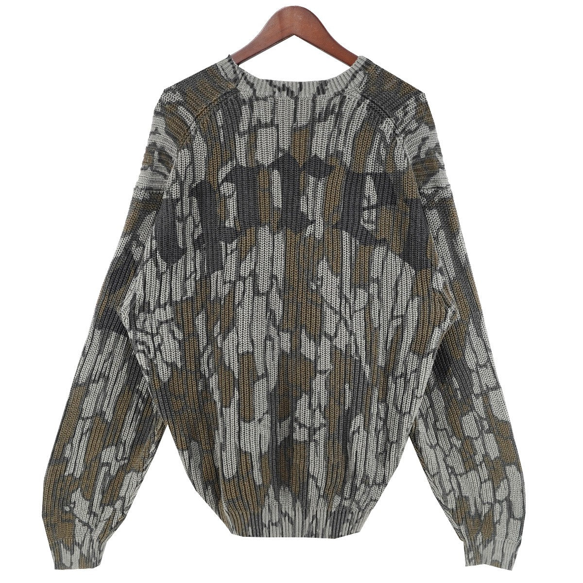 25SS Old English Printed Sweaterバック オールド イングリッシュ ロゴ プリント コットン ニット セーター