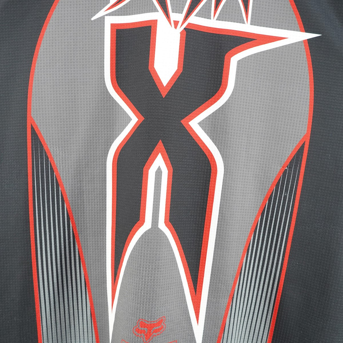 25AW Fox Racing DMX Jersey フォックスレーシングコラボ TPRパッチ Wネーム ロゴ バックプリント モトクロス ジャージ  ゲームシャツ