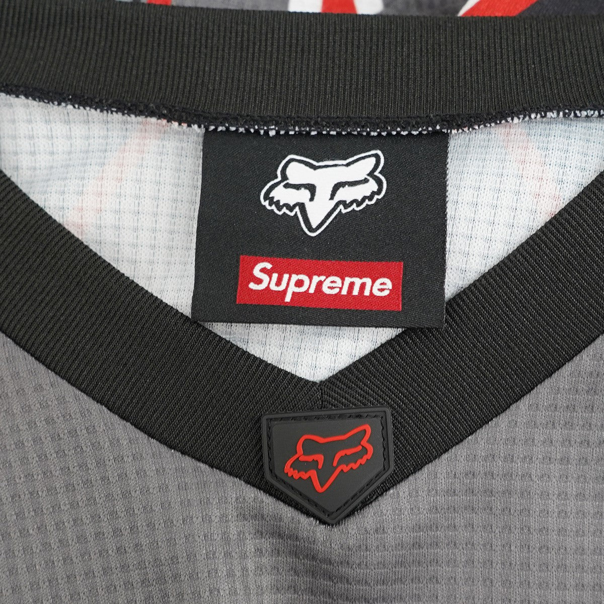 25AW Fox Racing DMX Jersey フォックスレーシングコラボ TPRパッチ Wネーム ロゴ バックプリント モトクロス ジャージ  ゲームシャツ