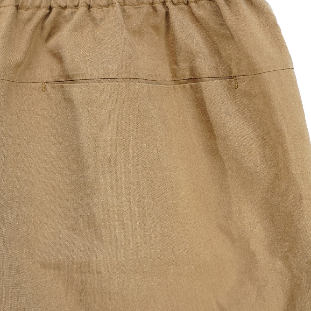 19SS LIGHT FINX POLYESTER SHORTS撥水加工 ポリエステル混 フィンクスコットン サイドスリット ワイド ハーフ パンツ ショーツ