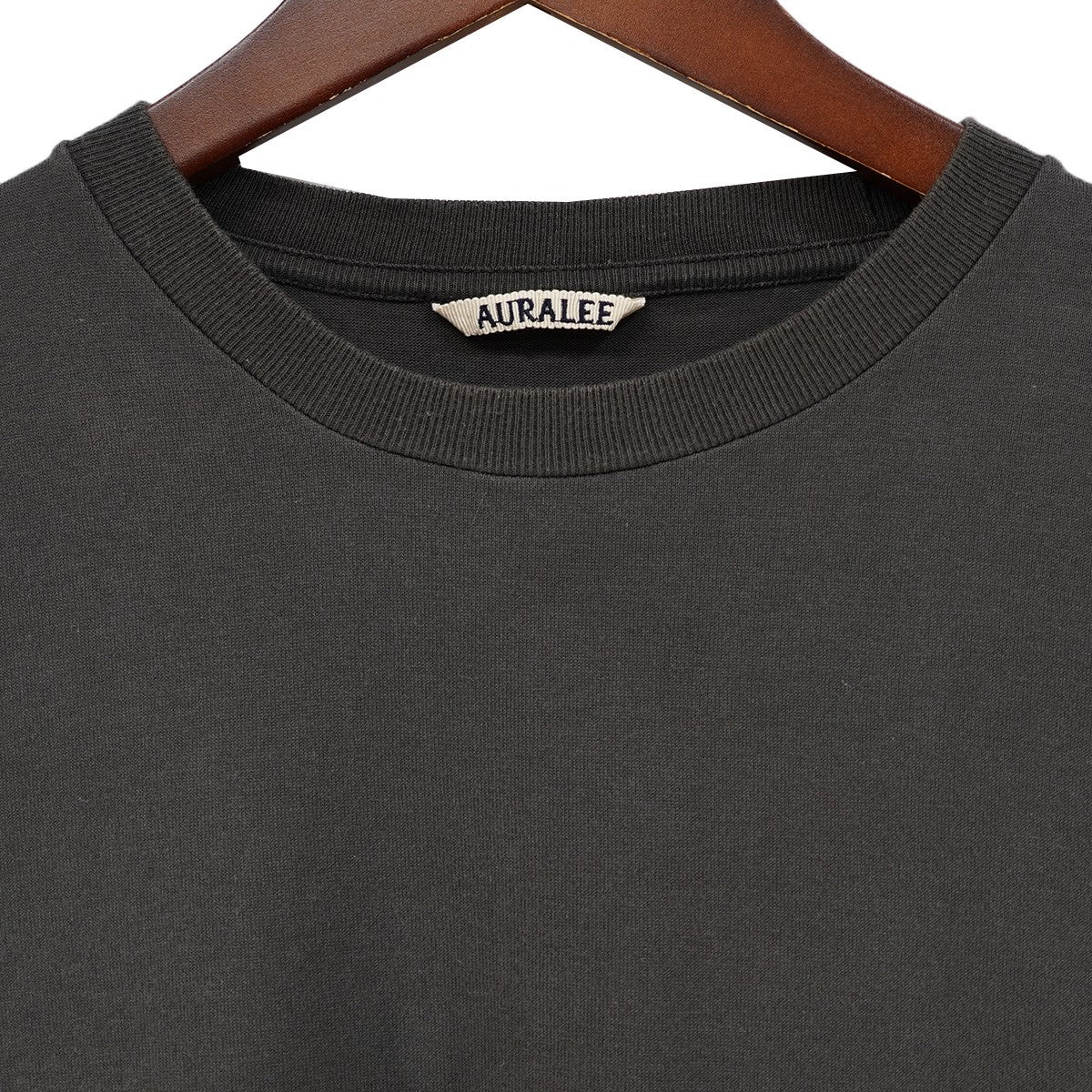 LUSTER PLAITING TEEスーピマコットン プレーティング編み Tシャツ