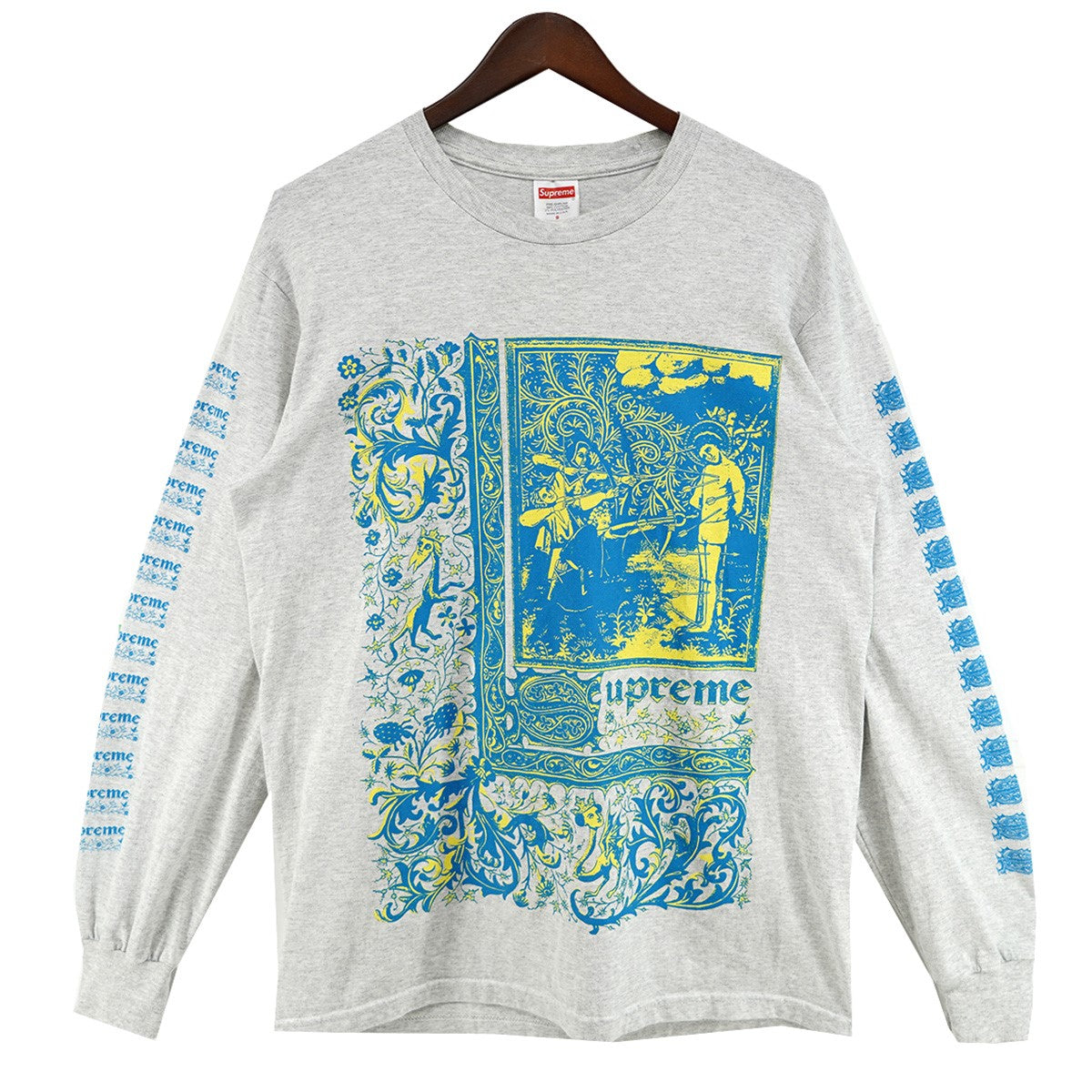 Supreme 24SS Saint Sebastian L／S Teeロゴ セバスチャン エルエス ロングスリーブ ロンT 長袖Tシャツ 古着・中古-1枚目のアイテム画像