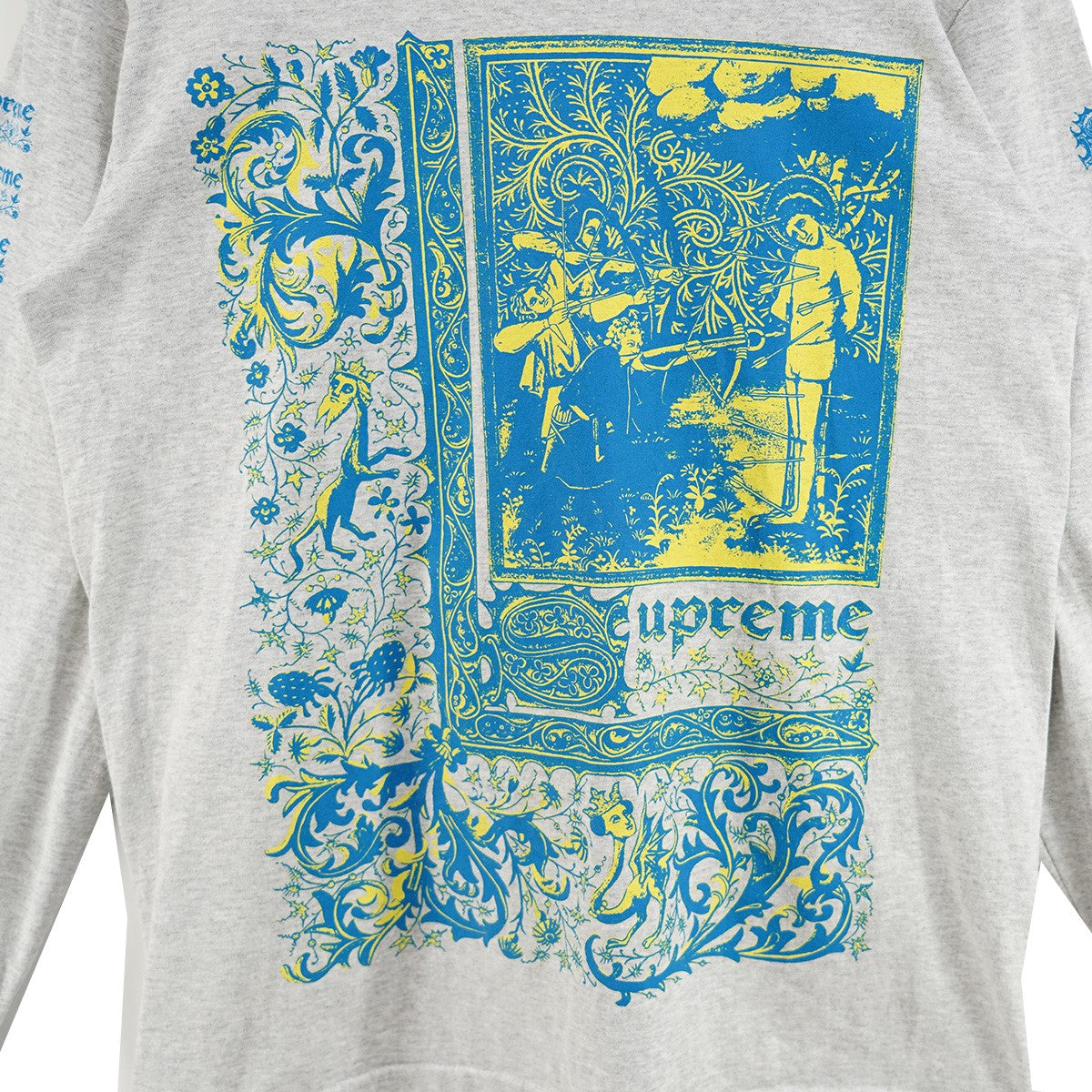 Supreme 24SS Saint Sebastian L／S Teeロゴ セバスチャン エルエス ロングスリーブ ロンT 長袖Tシャツ 古着・中古-3枚目のアイテム画像