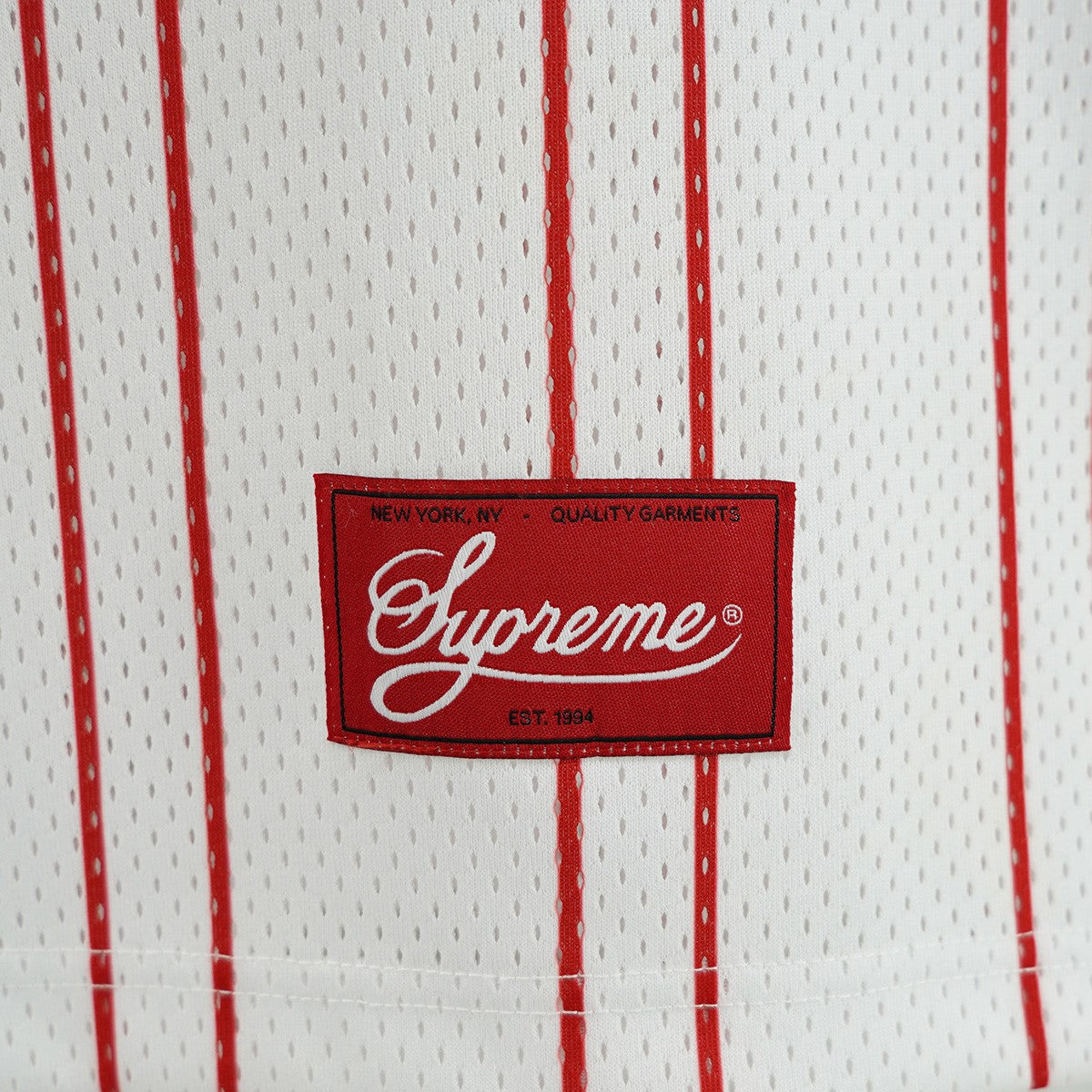 Supreme 24SS Star Basketball Jersey スター 星 グラフィック 永遠 最高32 ナンバリング ロゴ パッチ バスケットボール ジャージ メッシュ ゲーム シャツ 古着・中古-5枚目のアイテム画像